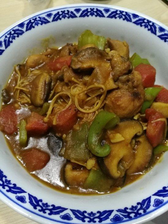 黄焖鸡米饭