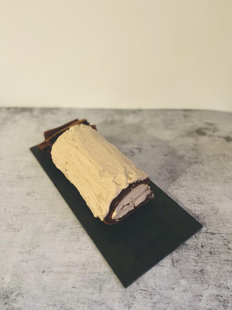 可可蛋糕卷(不消泡超浓郁巧克力口感)