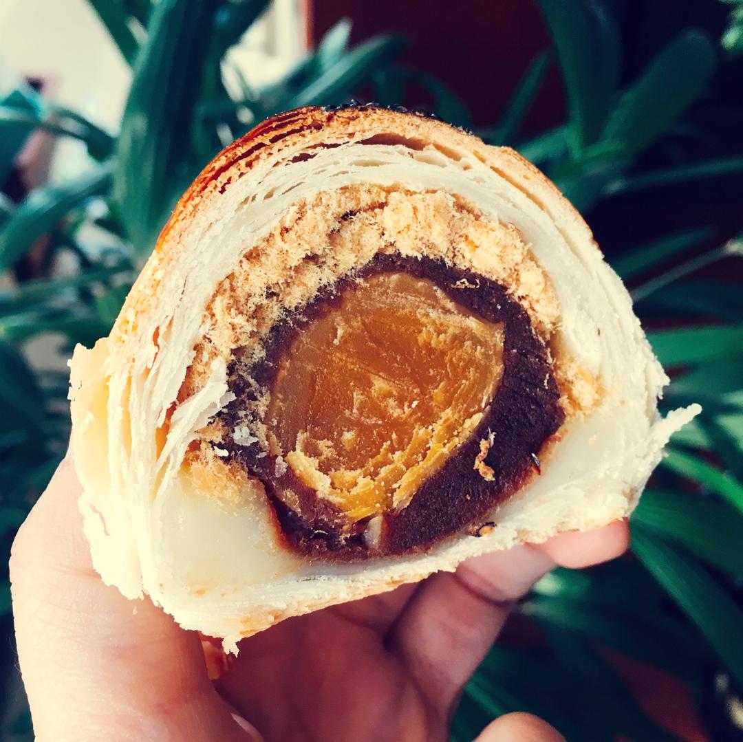 肉松麻薯蛋黄酥💕