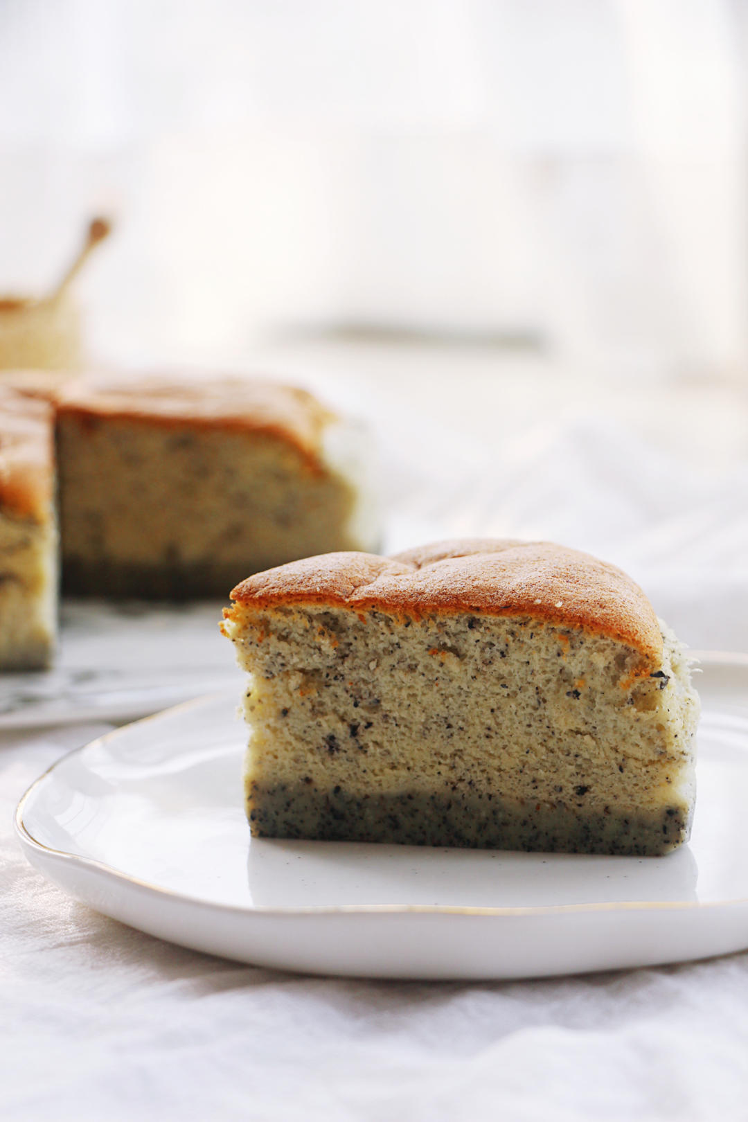 魔了魔法的【黑芝麻蛋糕】的做法