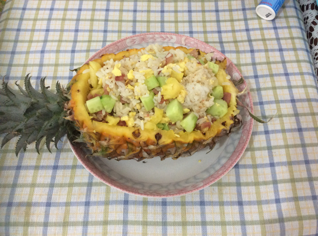 培根菠萝饭