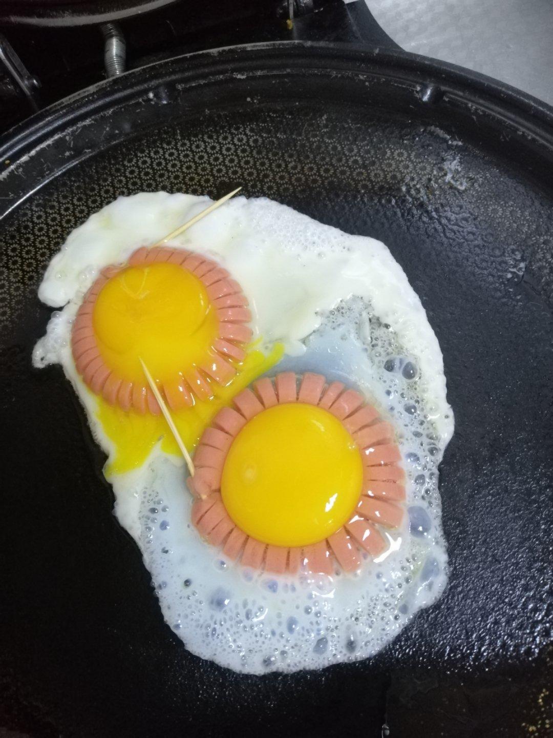 美味的单面太阳蛋