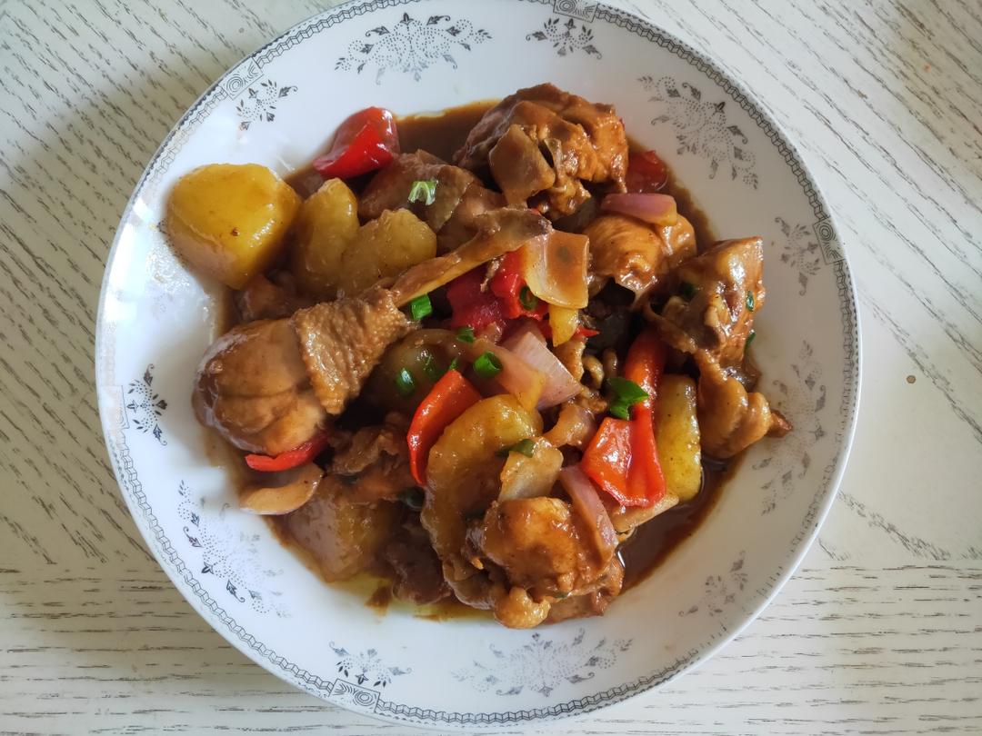 蚝油土豆小公鸡的做法