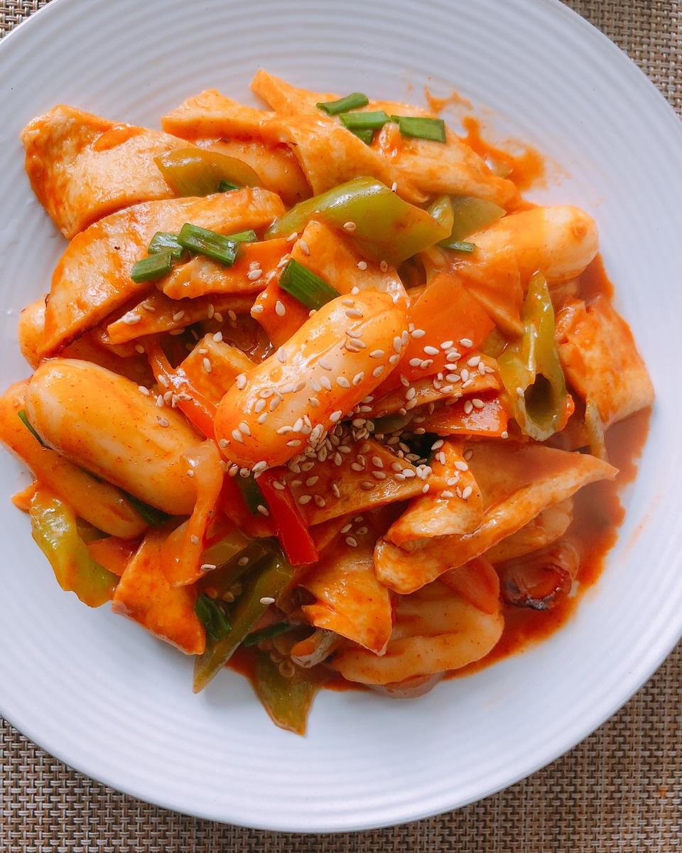 川川513做的美味鱼饼辣炒年糕