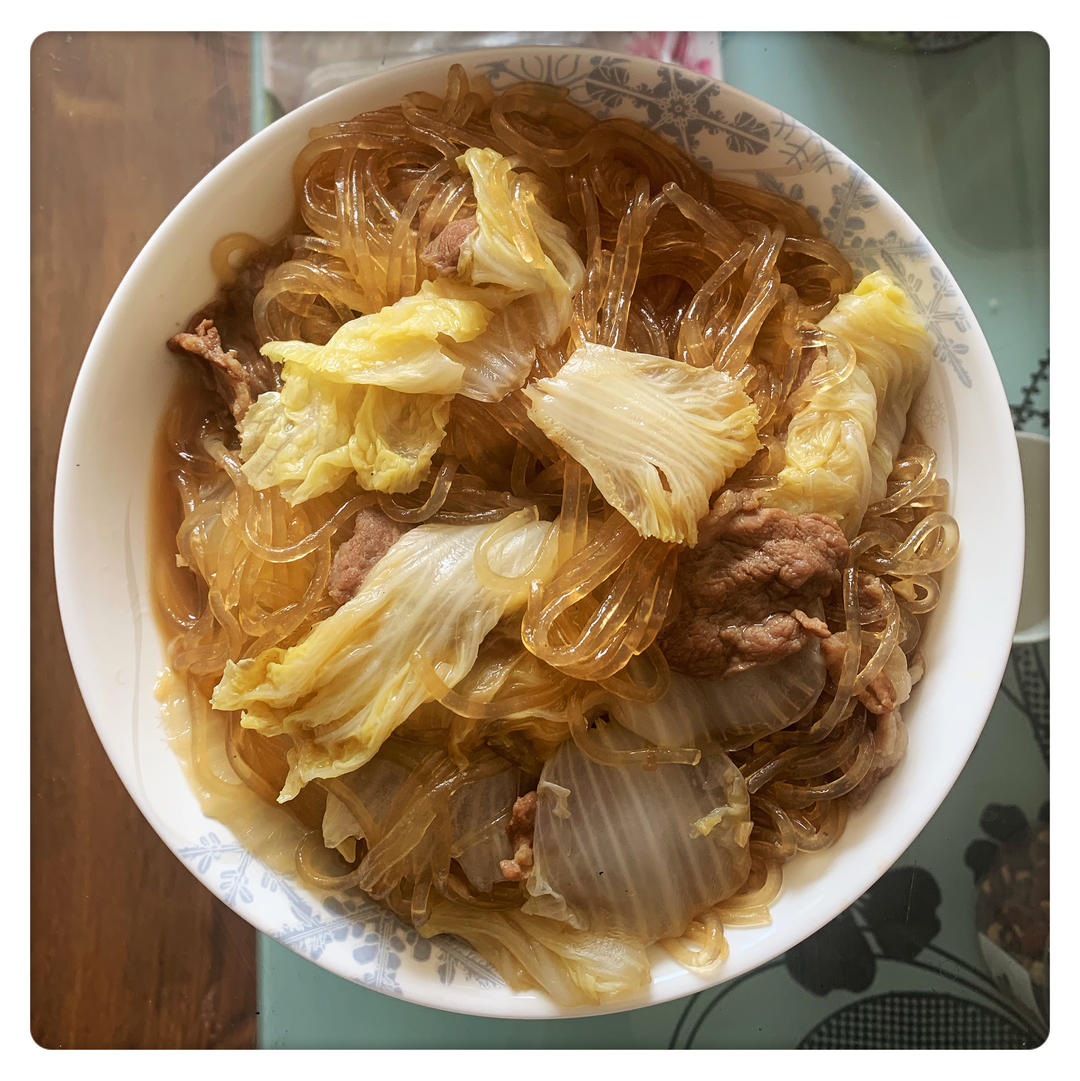 猪肉白菜炖粉条好吃到哭😭