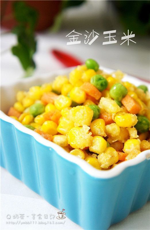 金沙玉米的做法