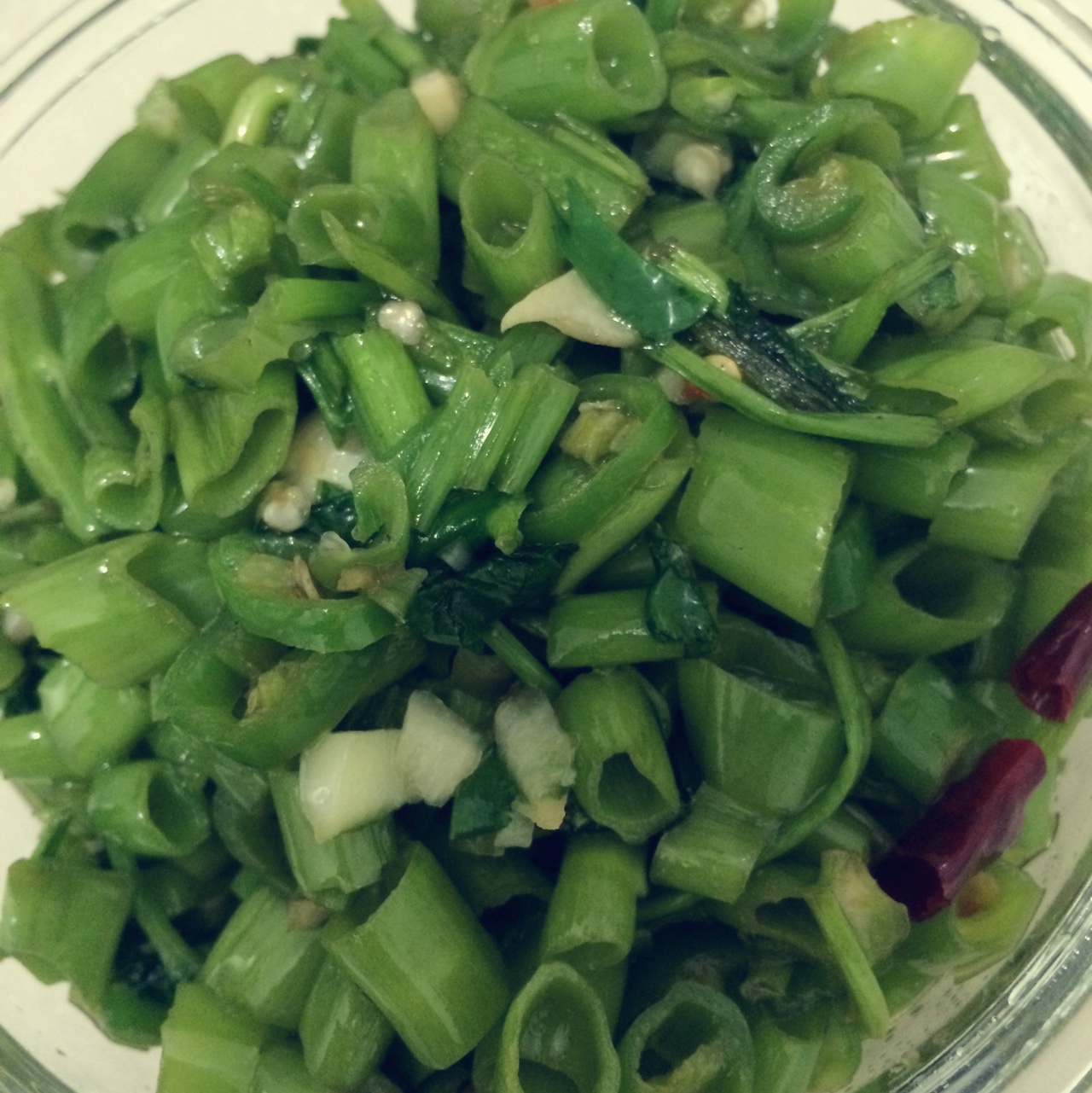 香辣下饭空心菜梗