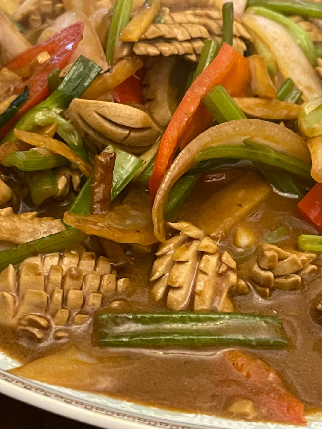 爆炒腰花
