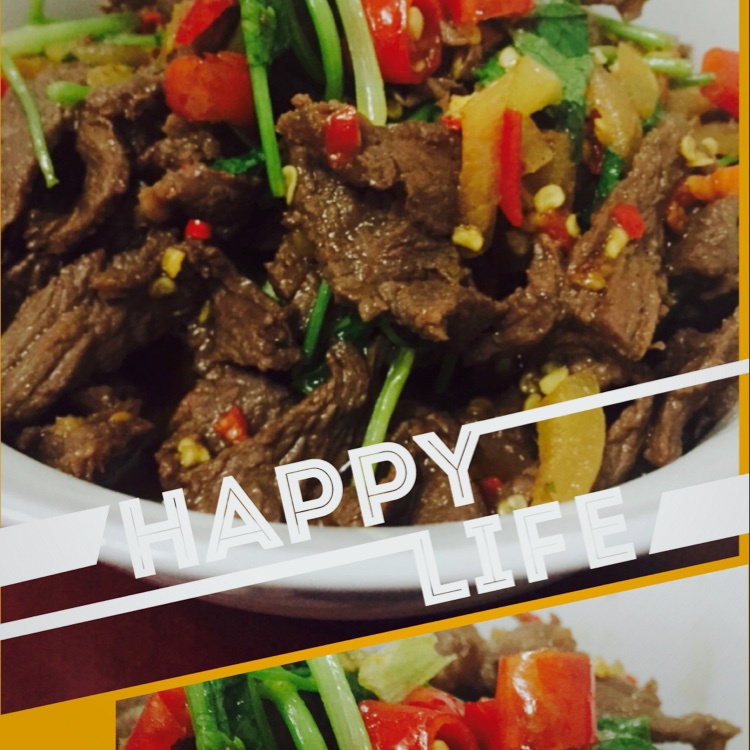泡椒牛肉