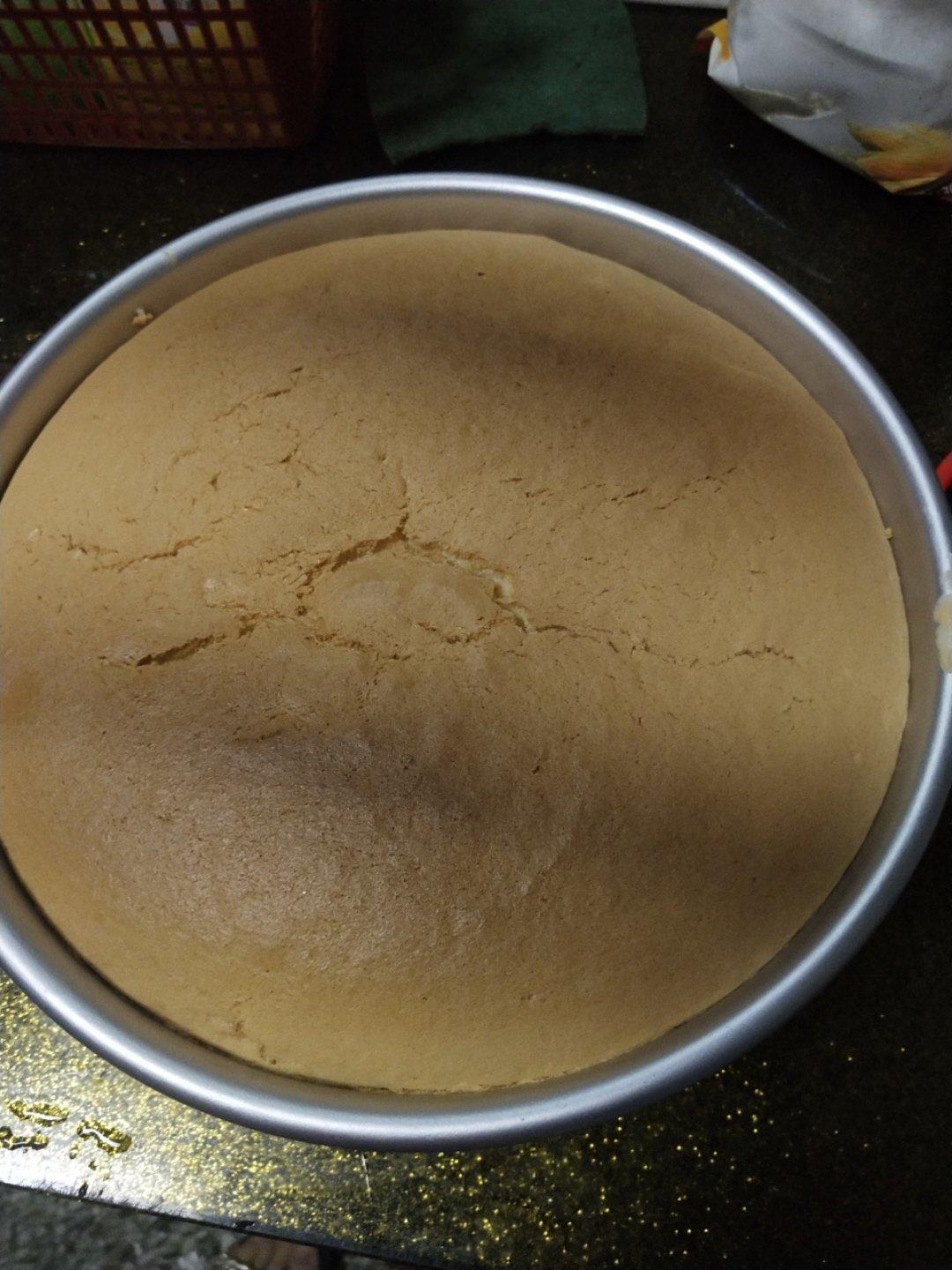 超好记八寸戚风蛋糕（后蛋法）