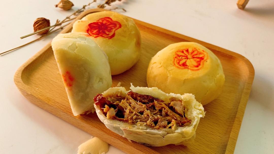 烤鸭鲜肉月饼「完胜新雅」