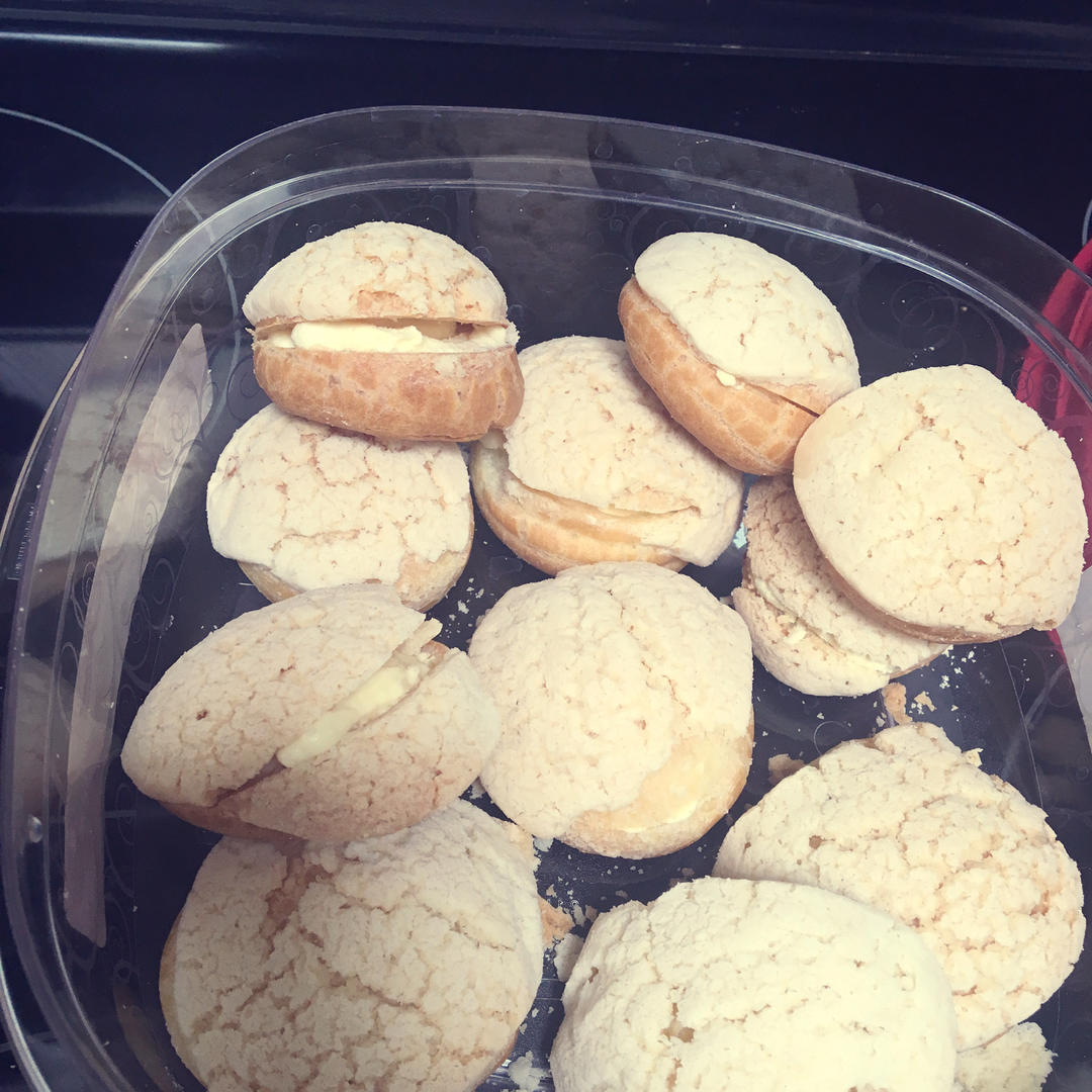 十分美味的酥皮泡芙