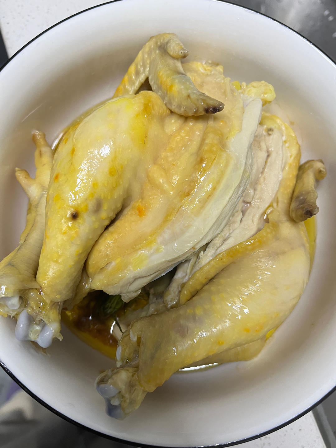 干蒸鸡