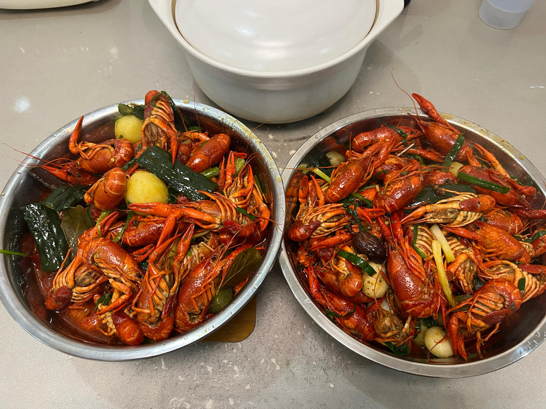 油闷大虾 小龙虾