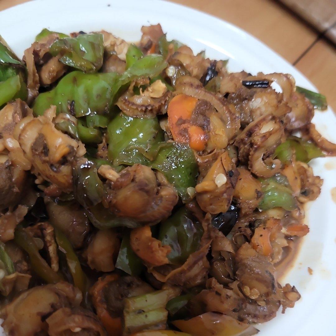 辣炒扇贝肉