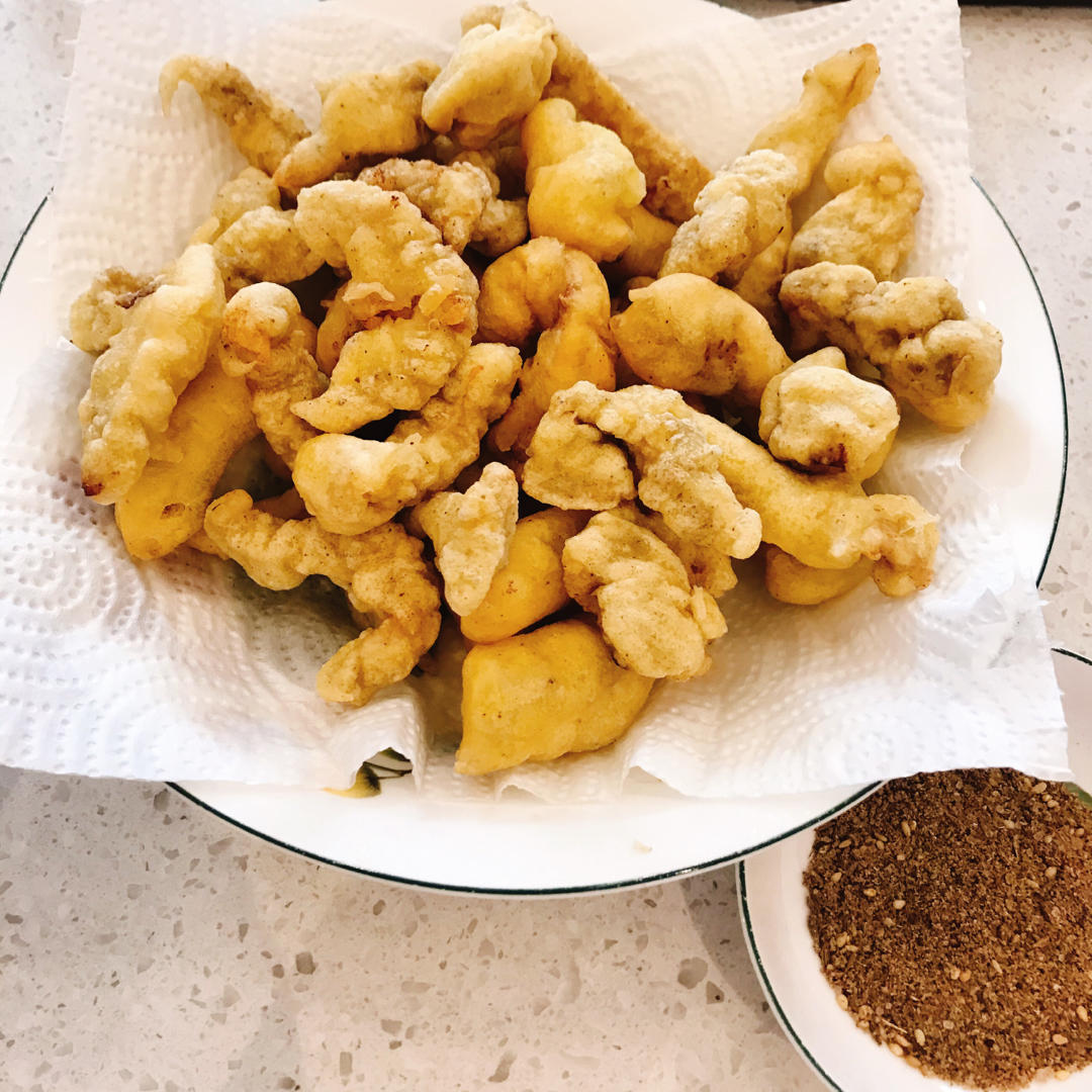 豆姜做的软炸里脊