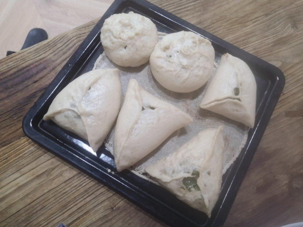 鲜肉豇豆包子