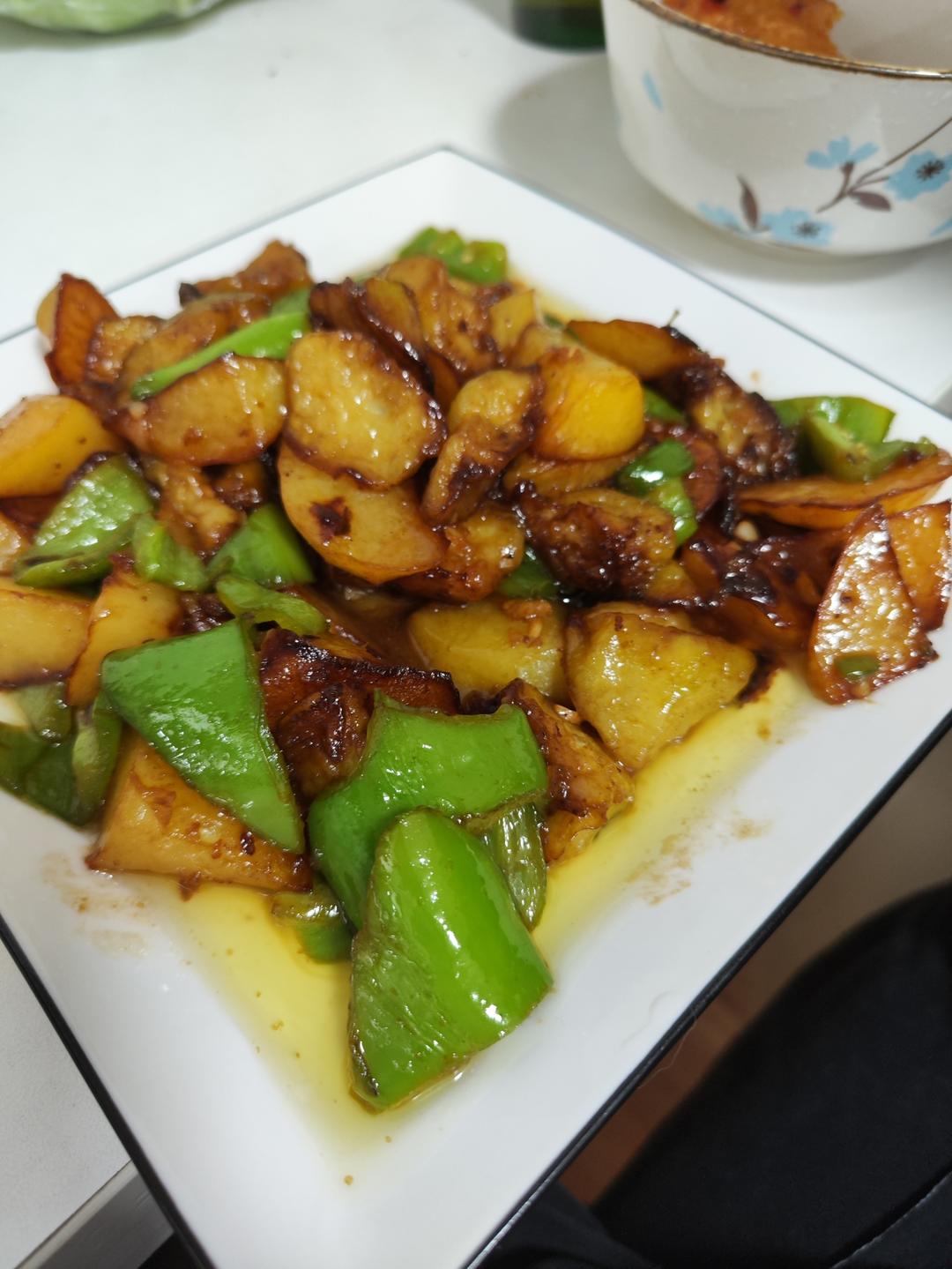 超级下饭的地三鲜