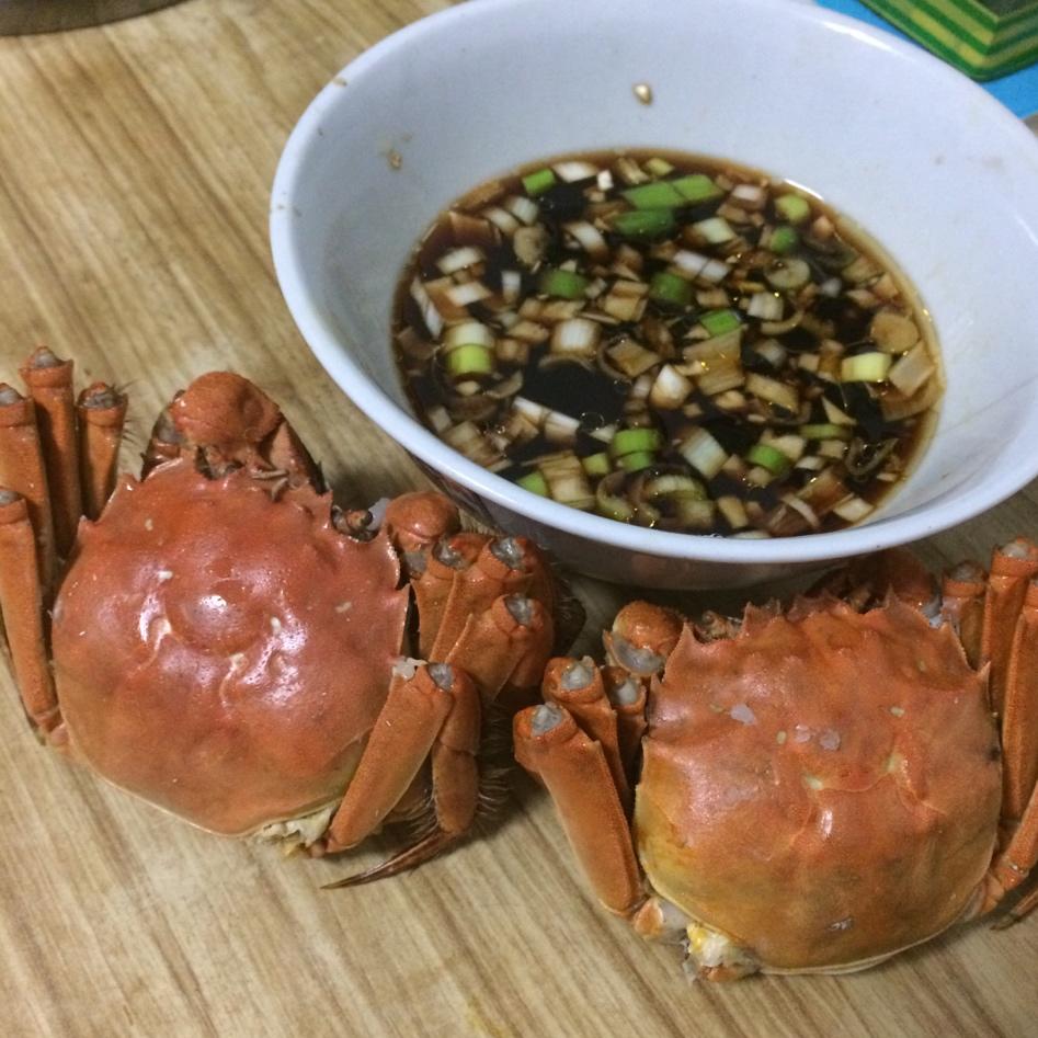 清蒸大闸蟹