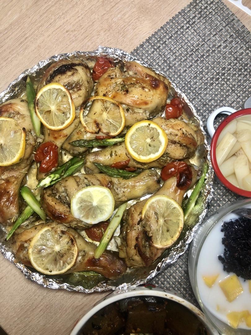 超详细 入味马杀鸡迷迭香烤鸡腿（翅）宴客必备