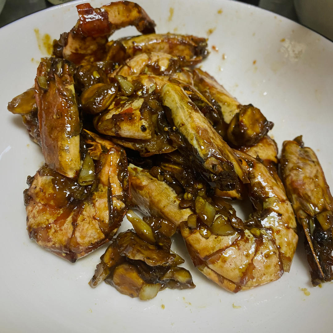 干烧大虾（黑虎虾）