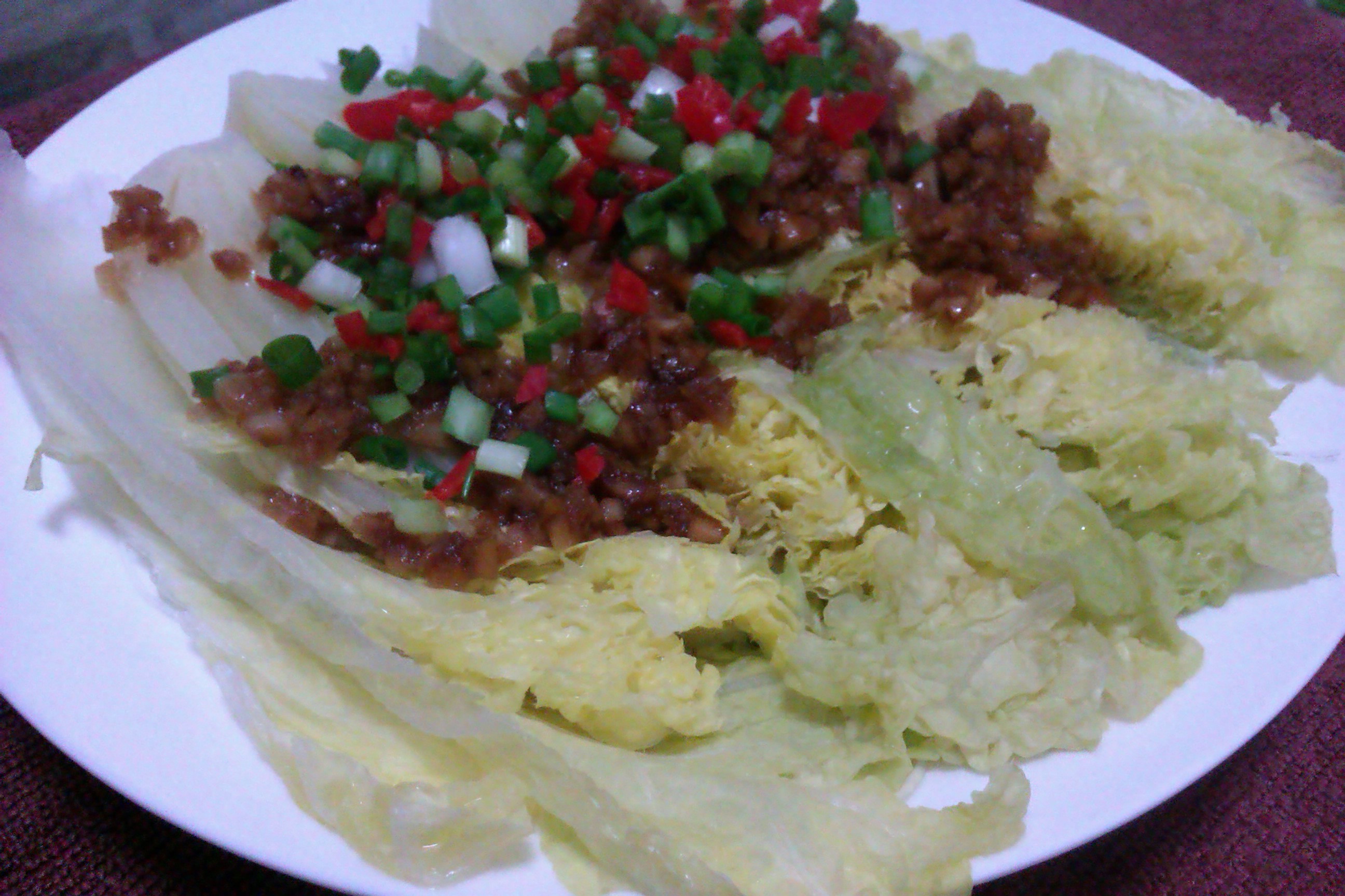 蒜蓉粉丝蒸娃娃菜
