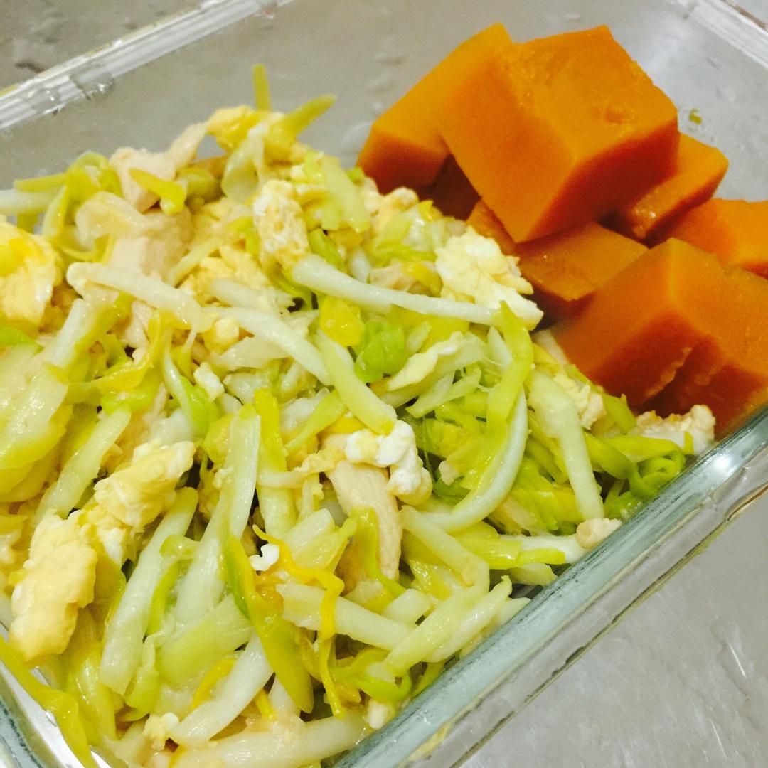 蒜黄炒蛋