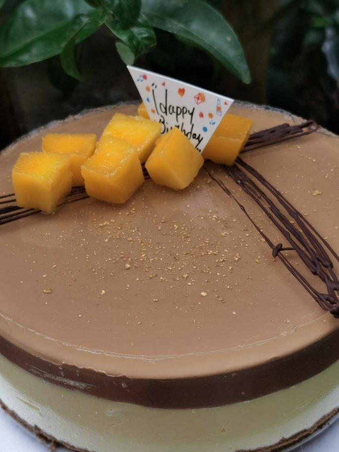 巧克力芒果慕斯