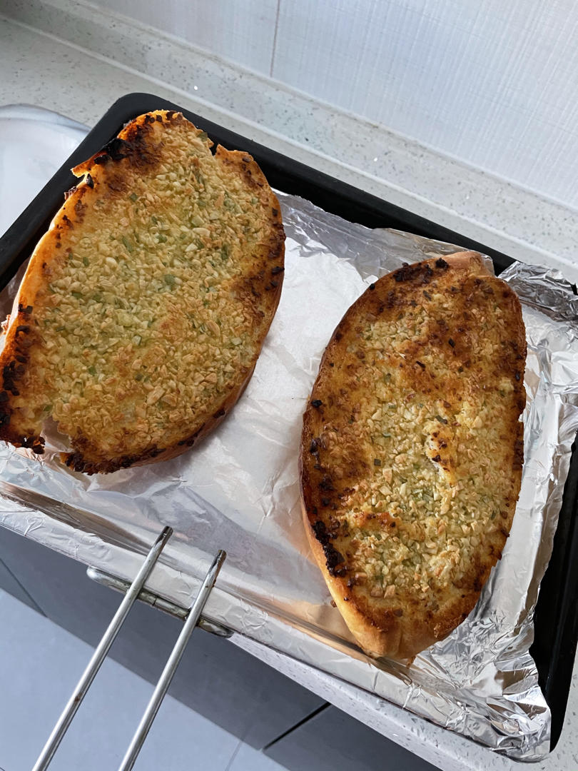 蒜香法棍面包片