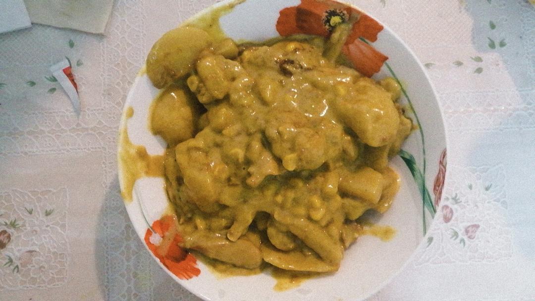 咖喱鸡肉饭（新手也能一次成功）