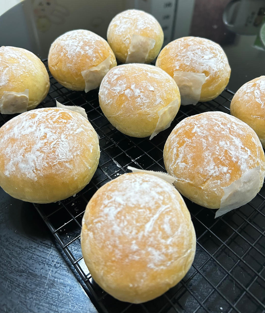 一口爆浆｜夏日必做冰面包｜榴莲/芋泥/荔枝玫瑰三种口味