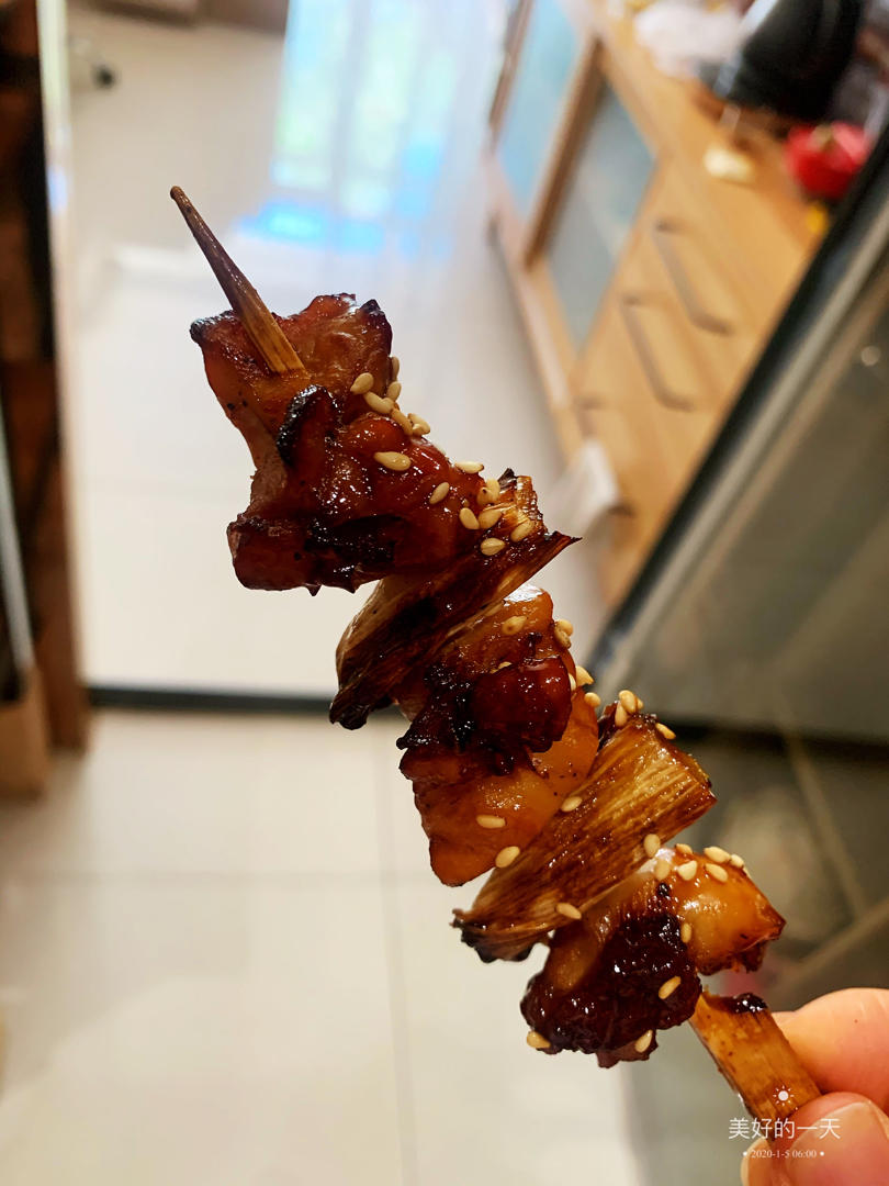 日剧里居酒屋必点菜，在家里做超级简单~和风鸡肉串