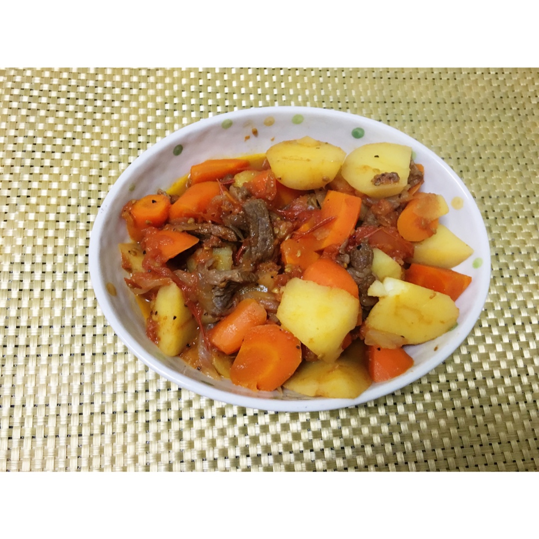 土豆炖牛肉