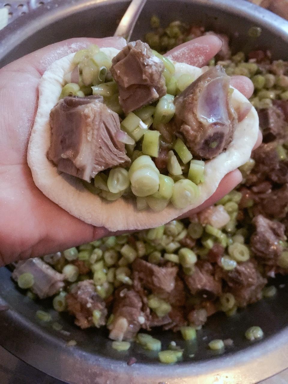 山东口味排骨大包子（芸豆馅）