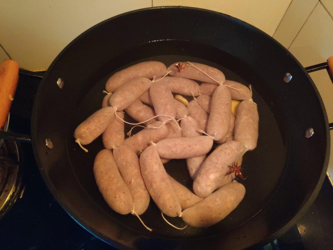 皮脆肉嫩💯咬一口爆汁的自制脆皮肠❗️健康美味好吃到转⭕️⭕️～