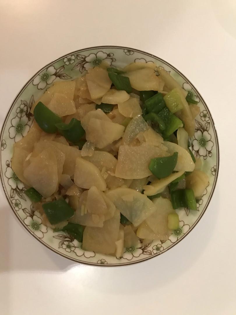 快炒土豆青椒