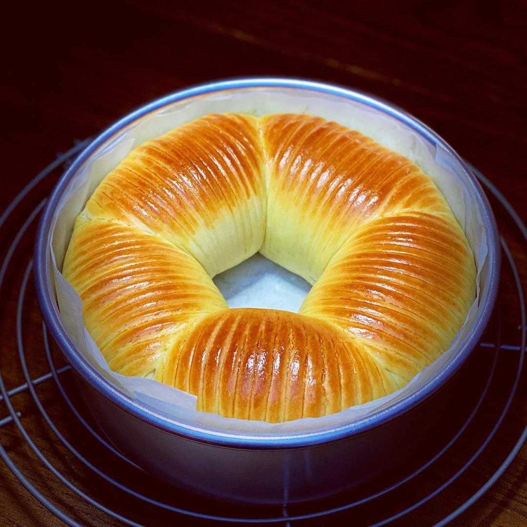 鹏妈在奔跑做的毛线球面包网红爆款