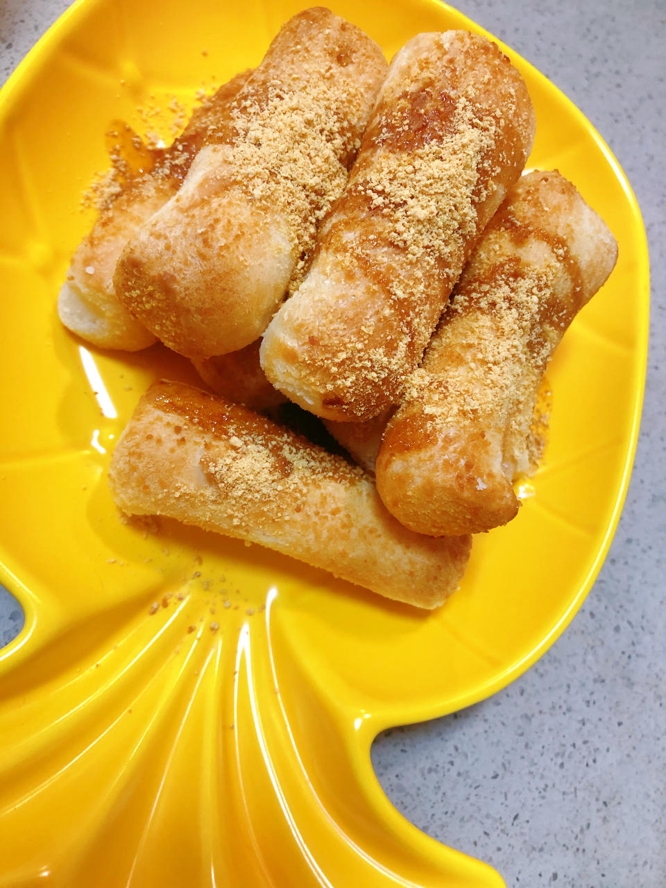 空气炸锅红糖糍粑