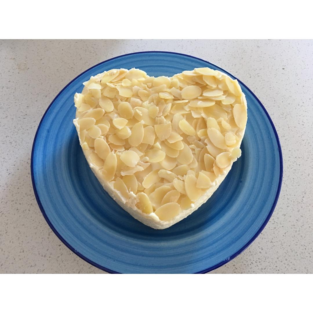 不用烘焙的杏仁芝士蛋糕 Cheese cake