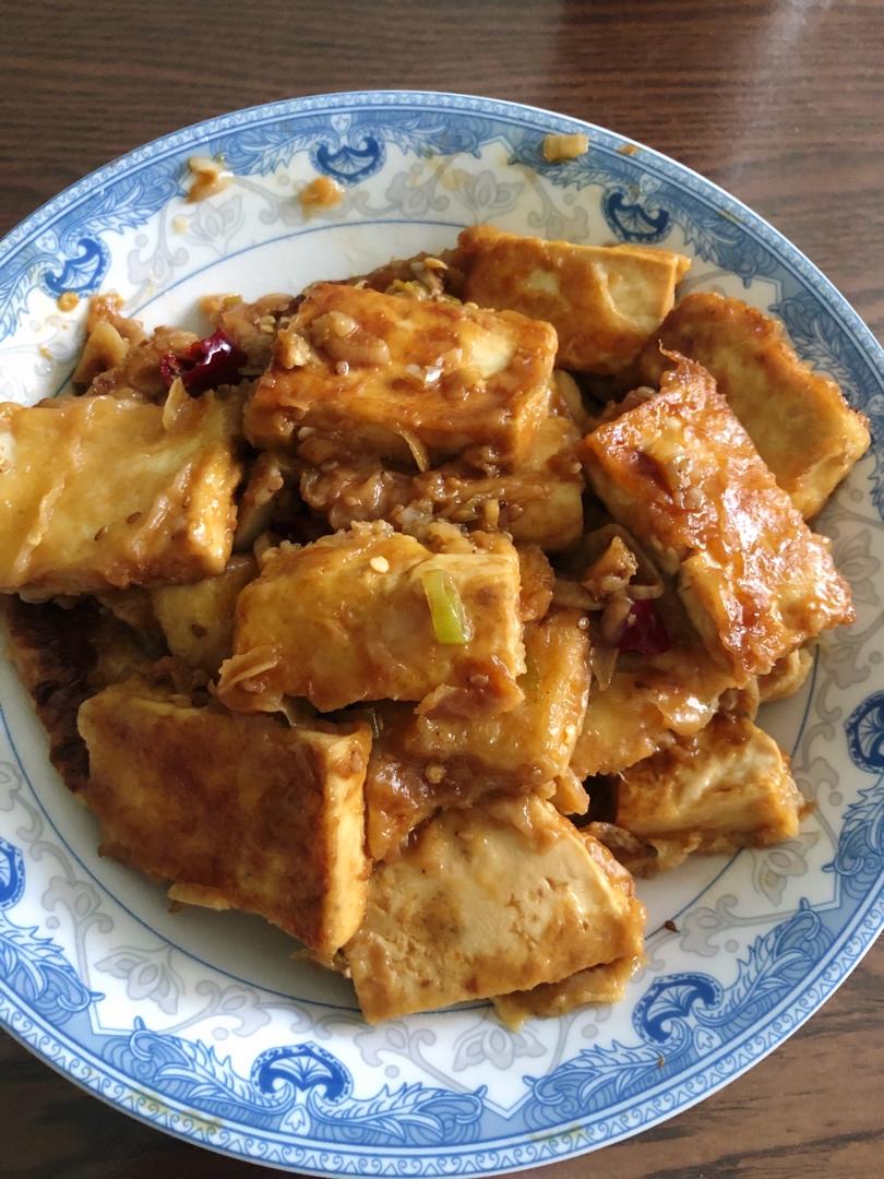 香煎豆腐