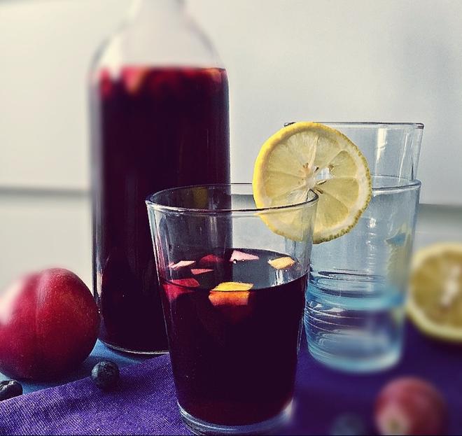 【饮品】山寨西班牙果酒sangria，好喝就行的做法