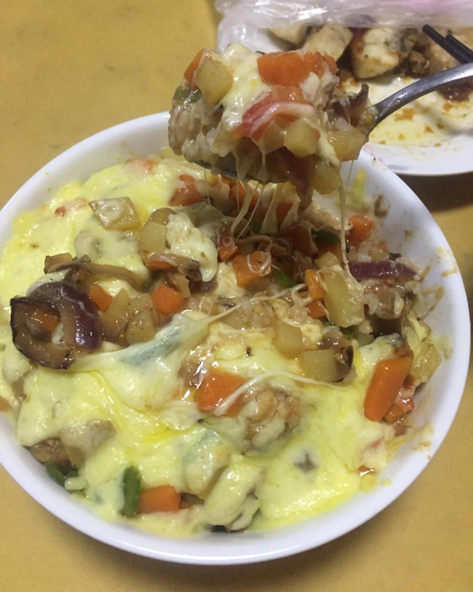 番茄鸡肉浓情焗饭【两人份】