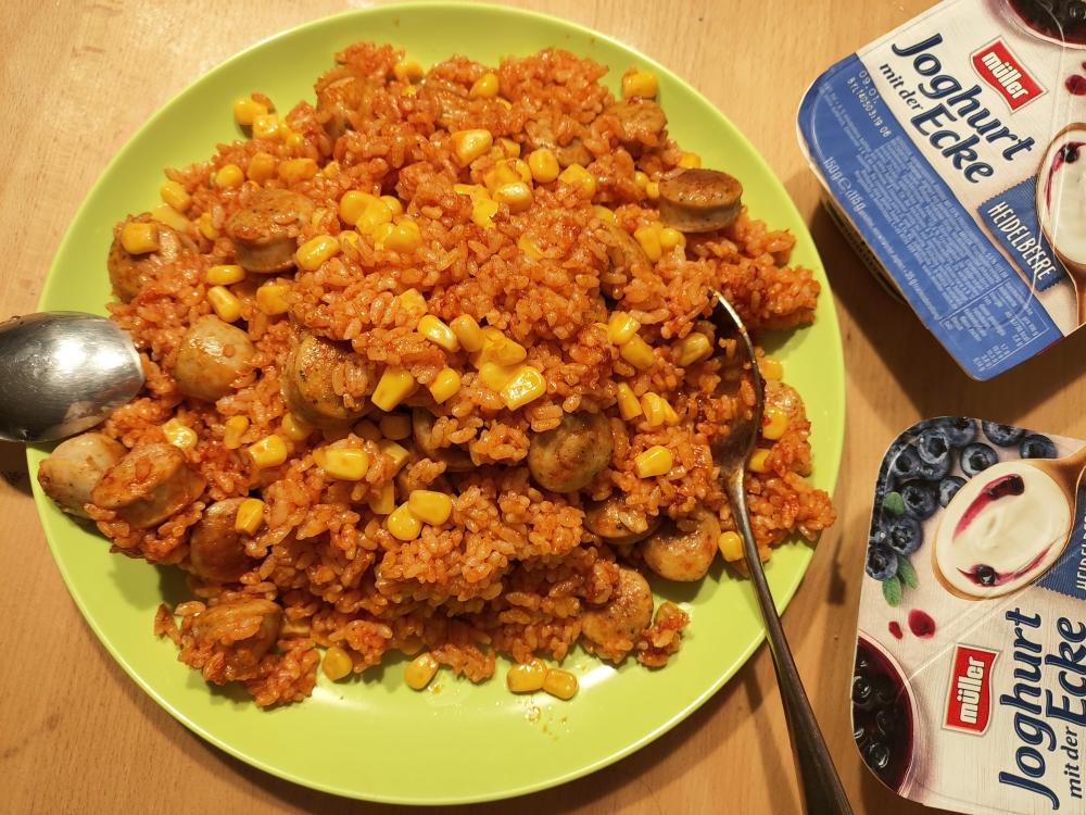 真·懒人炒饭‖好吃简单又省时--韩国辣酱炒饭