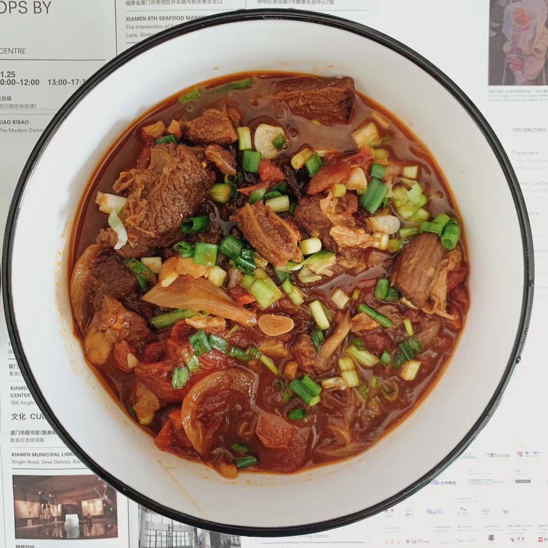 番茄土豆炖牛腩