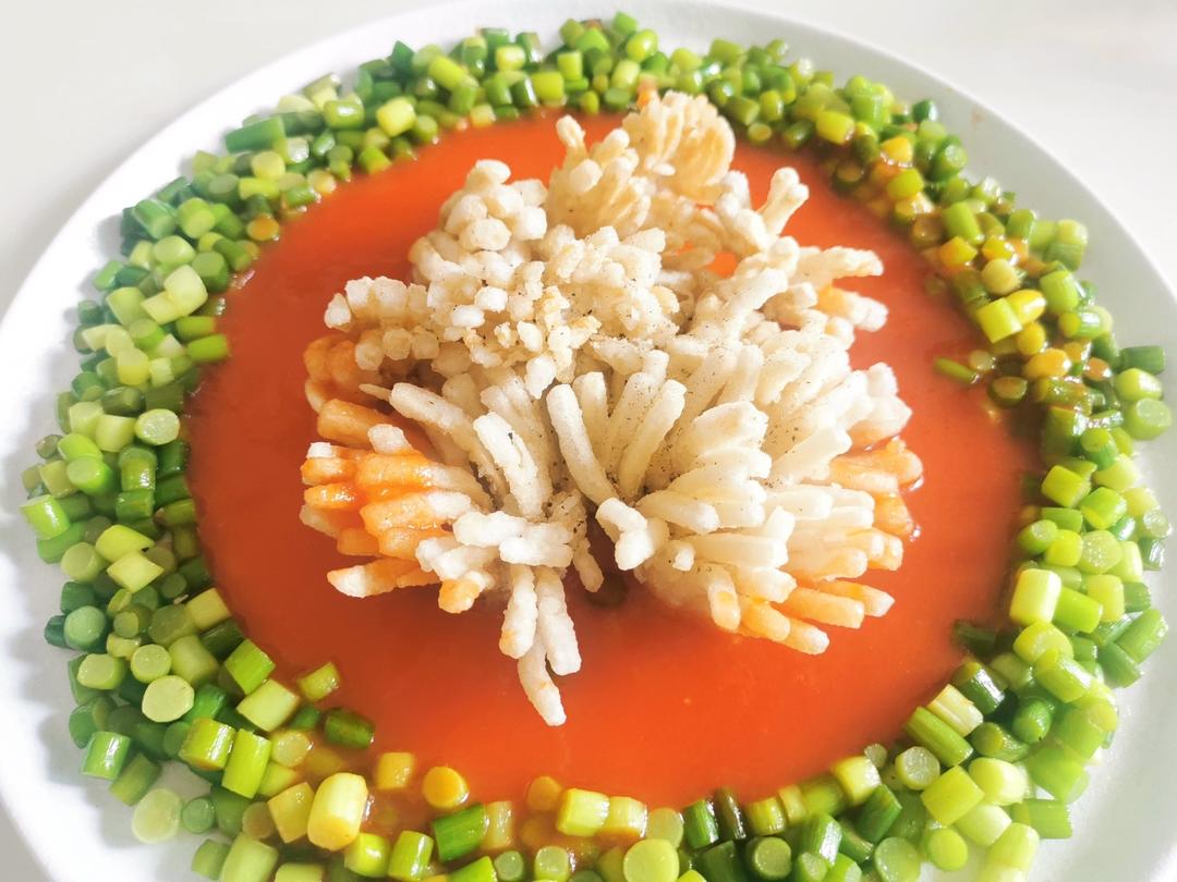 年夜饭菜谱（花开富贵）