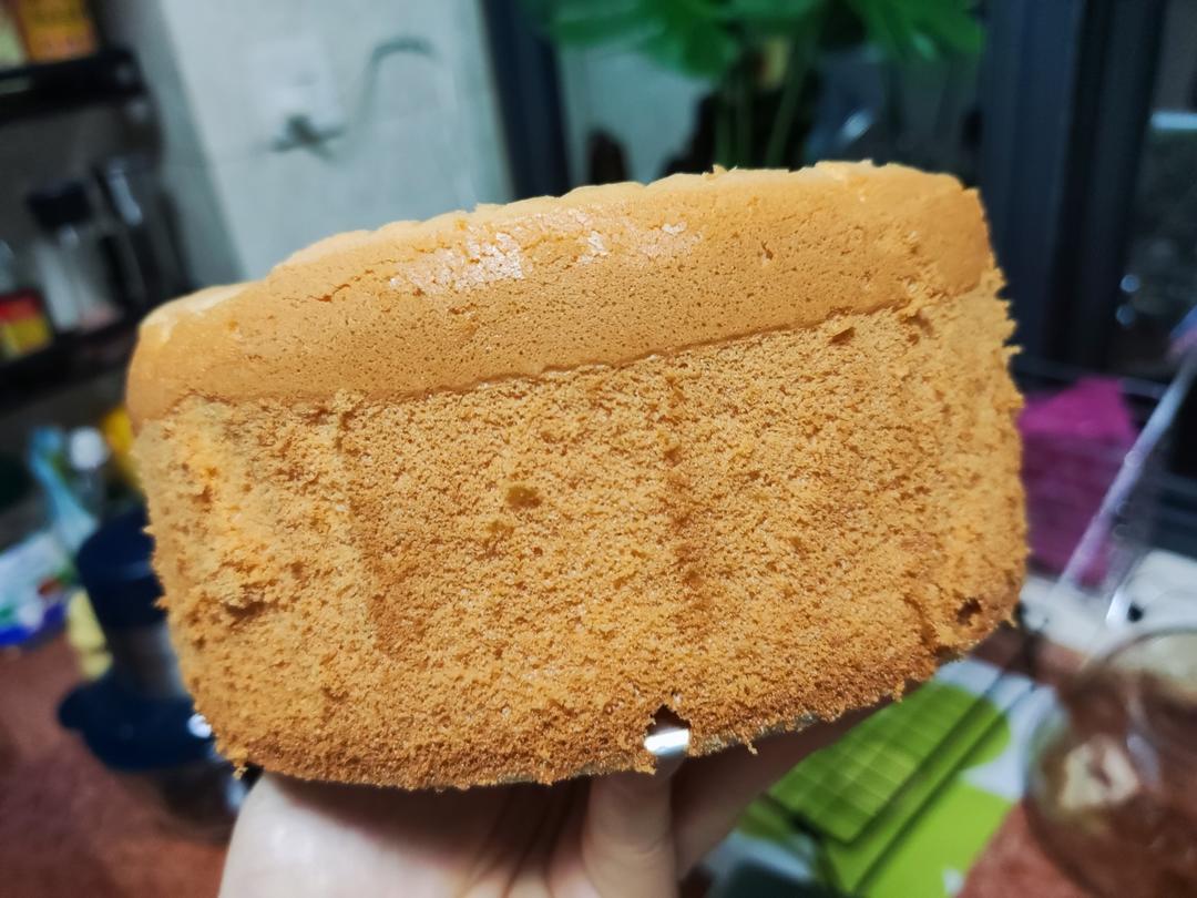 六寸戚风蛋糕 海氏c40烤箱（自留记录）
