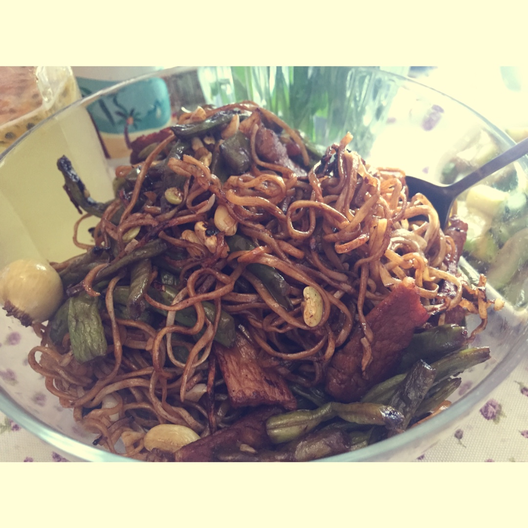 豆角焖面