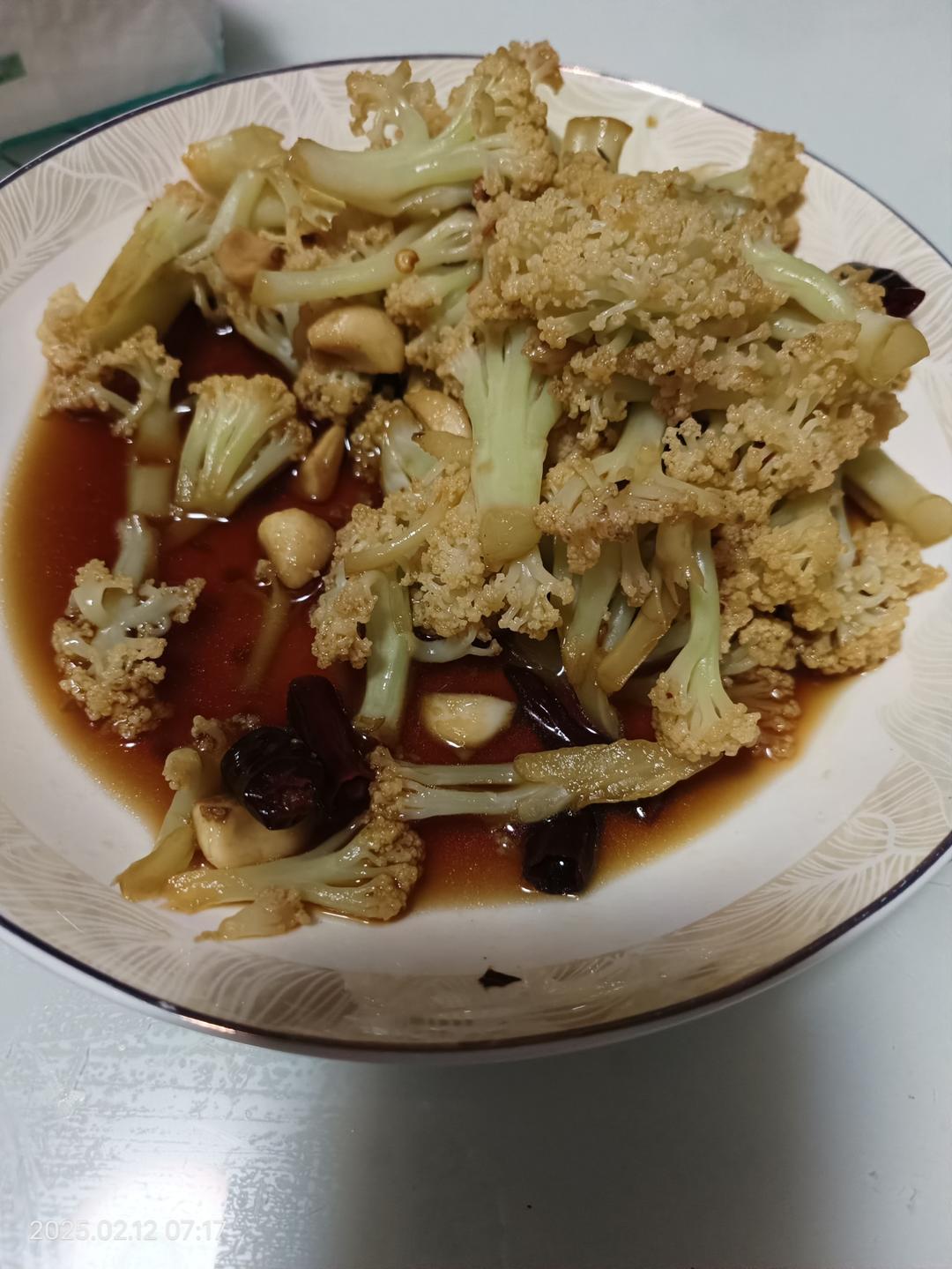 无肉简易版干煸菜花
