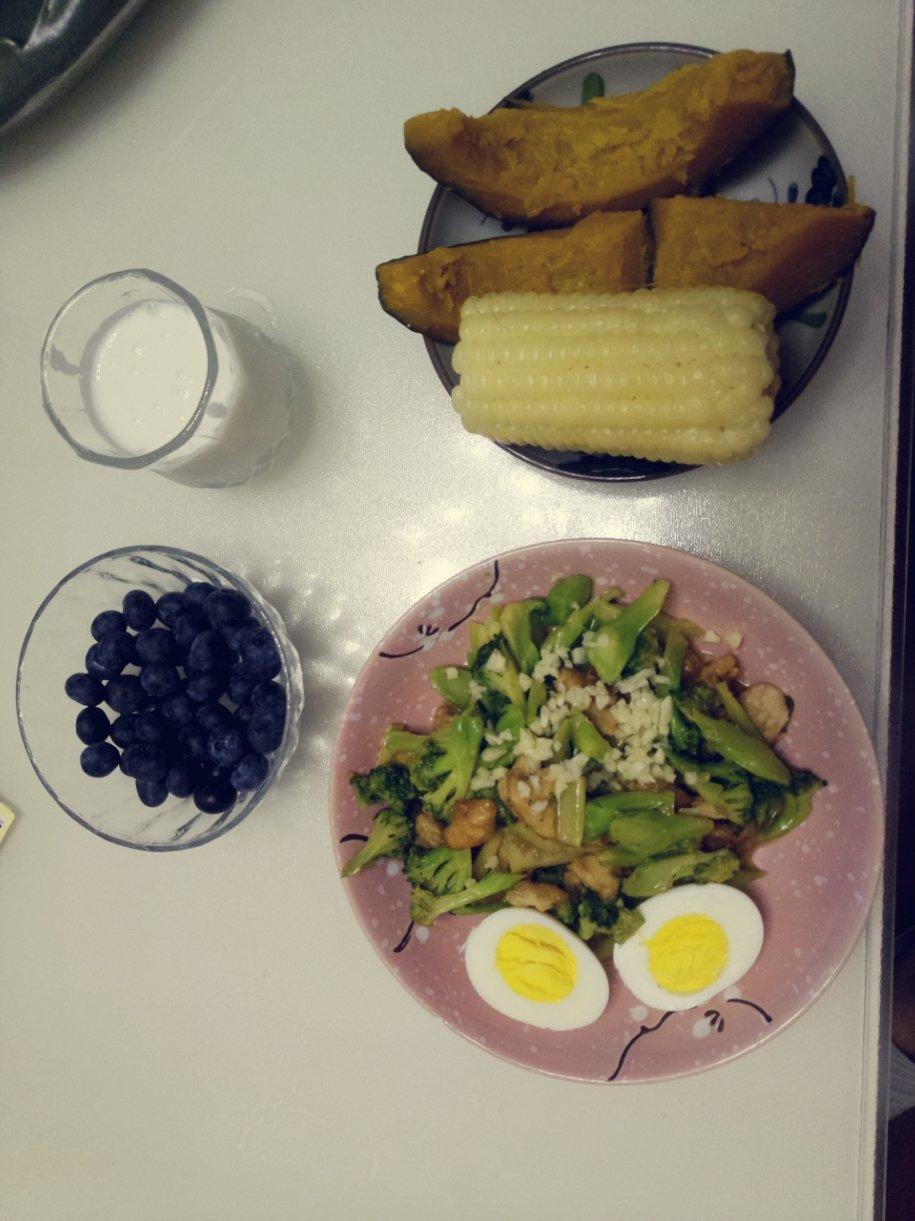 鸡胸肉炒西兰花