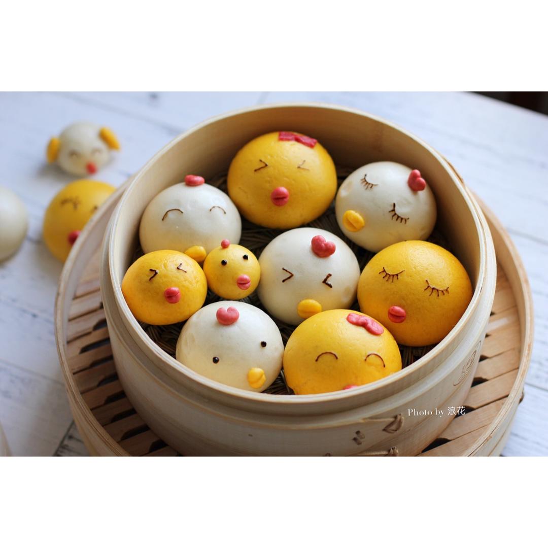 浪花乐坊做的小鸡馒头